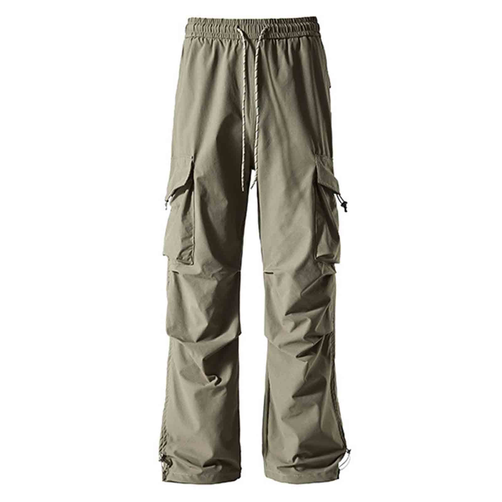 hlysgo Cargo Pants for Men Relaxed Fit UV Protection Straight Leg ...