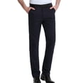 thumbnail image 1 of Jessboyy Dress Pants for Men Slim Fit Straight Leg Chino Pant Business Casual Work Office Suit Pants Solid Color Dress Trousers Spring Summer Navy XXL, 1 of 4
