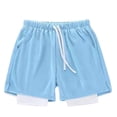 thumbnail image 1 of hlysgo Mens Mesh Running Shorts 4 Inch Quick Dry Lightweight Shorts Gym Workout Athletic Short with Pockets Blue,3xL, 1 of 4