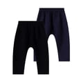 thumbnail image 1 of hlysgo Toddler Baby Boy Girl Solid Color Pants Elastic Waist Casual Trousers Summer Fall Trousers Navy Navy,7-8Years, 1 of 4