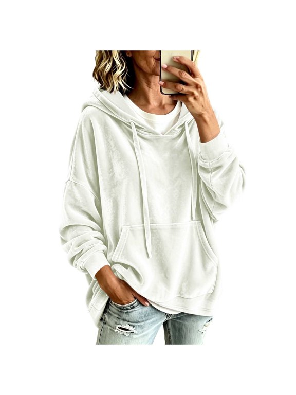 Women's Vertical Stripe Hoodie Diagonal Cross Patch Drop Shoulder Soft Long Sleeve Sweatshirts Fall Casual Pullover Tops with Pockets Wine,M