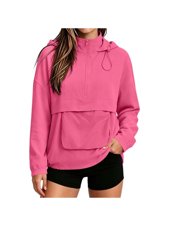 Womens Waterproof Ski Jacket Warm Winter Snow Coat Windbreaker Hooded Thick Snowboard Jacket with Pocket Hot Pink,XL
