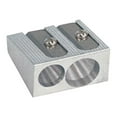 thumbnail image 1 of hnowkn Pencil Sharpeners Double Hole Manual, Handheld Colored Pencil Sharpener Metal, Makeup Eye Eyebrow Lip Pencil Sharpener, 2 PC, 1 of 7