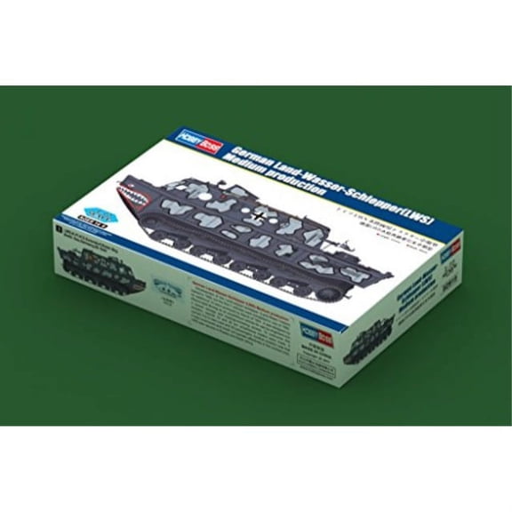 hobby boss 82919model kit german land wasser schlepper (lws) amphibious