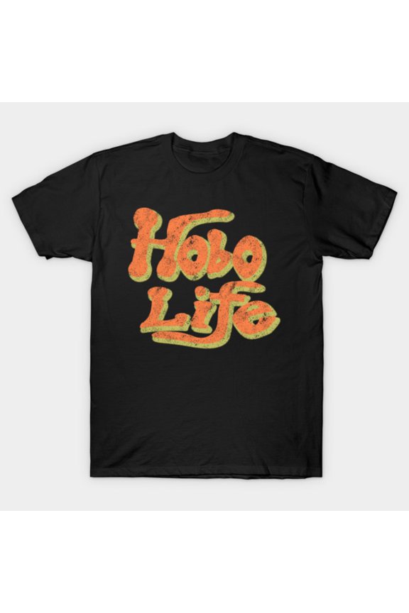 hobo Traditional Nomadic Drifter Rail Transit Independent Individualist Unisex T-Shirt, up to size 3XL.