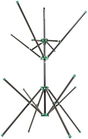 hockey gear drying rack - heavy duty aluminum collapsible portable ...