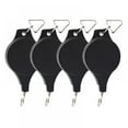 ZH hoho 4 Pack Plant Pulley Retractable Hanger, Plant Pulley Adjustable