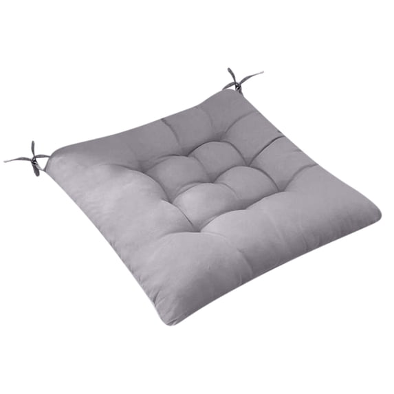 hoksml 17.7x17.7 Inch Soft Non-Slip Dining Kitchen Square Chair Cushion Seat Pads Removable Cover On Garden