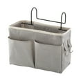 thumbnail image 1 of hoksml Bedside Hanging Storage Basket Multi-Function Organizer Caddy For Bunk And Hospitals Beds Dorm Rooms Bed Rail, Can Be Placed Glasses Books Mobile Phones Keys Clearance Gifts, 1 of 5