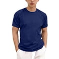 thumbnail image 1 of hoksml Big Kids' Quick-Dry Solid Color T-Shirt Summer Short Sleeve Round Neck Tennis Top Breathable Sport Tee for Boys Girls, 1 of 6