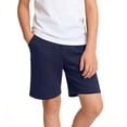 thumbnail image 1 of hoksml Boys Athletic Shorts Summer Elastic Waist Pockets Soft Knit Fabric Multi Color Play Shorts, 1 of 6