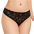 thumbnail image 1 of hoksml Briefs for Women, Women Sexy Lingerie Thongs Panties Ladies Hollow Out Underwear on Clearance, 1 of 5