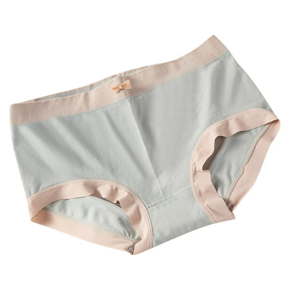 hoksml Briefs for Women, Women's Color Underwear Sweet Breathable Mid-Waist Sexy Lace Seamless Briefs on Clearance