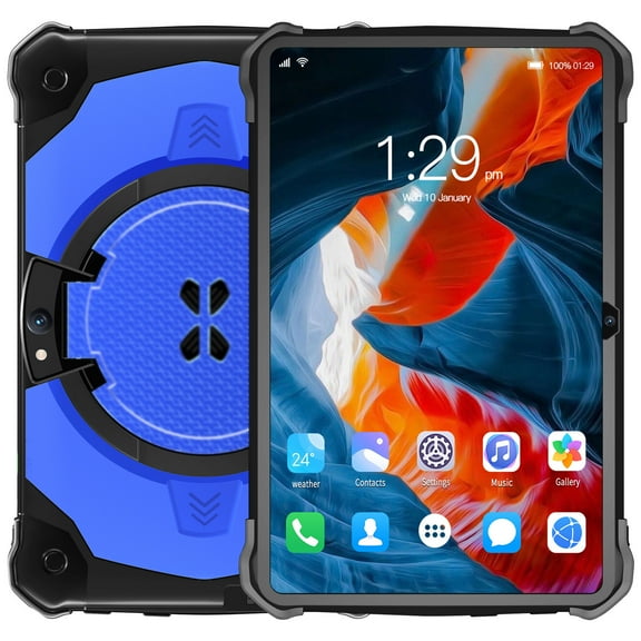 hoksml Computer & Office HD 7 Inch Android Tablet IPS High Definition Screen WiFi Bluetooth Voice Call Game Video Learning Tablet SIM Card Communication Function Clearance