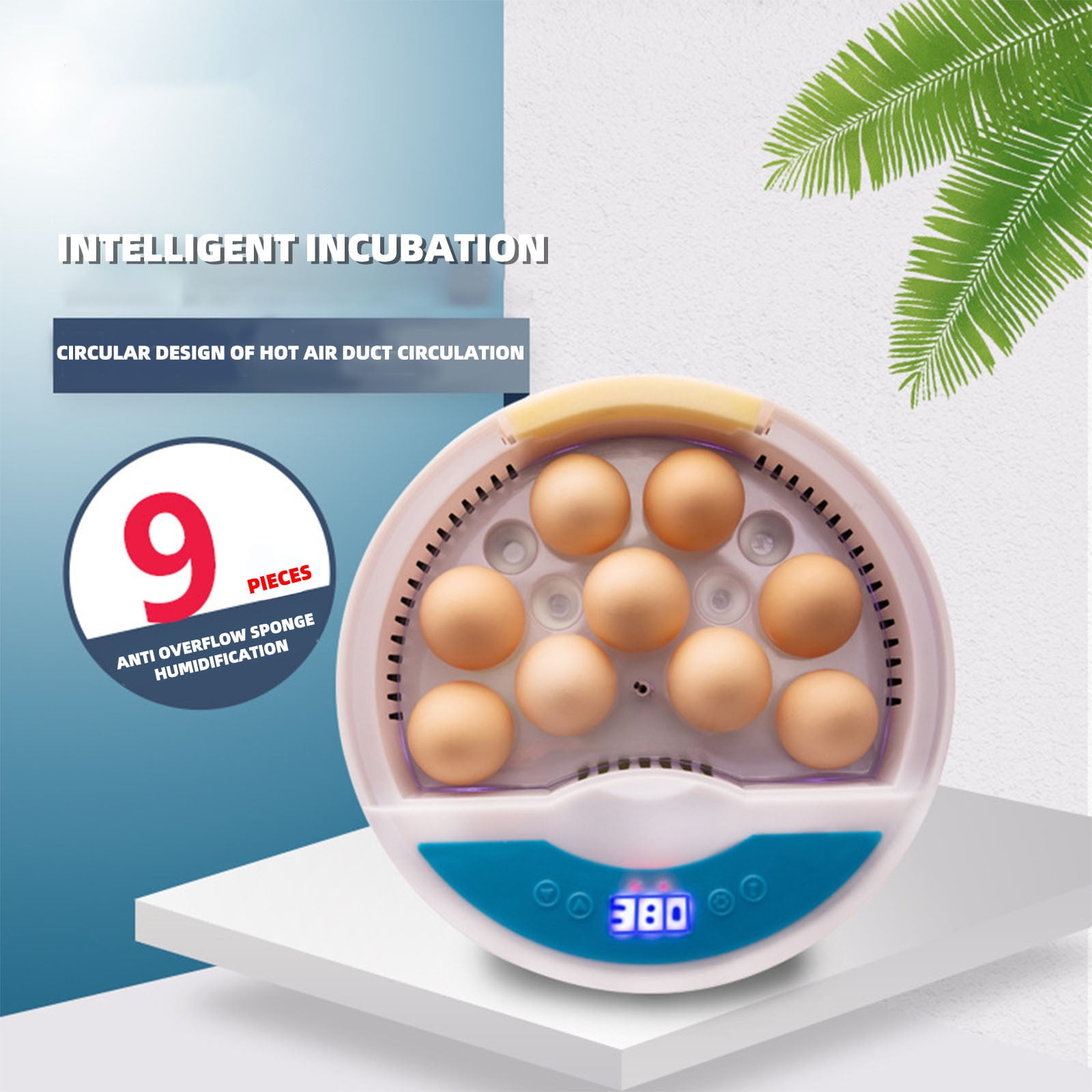 RuiHua Eggs Incubators (9 Eggs)-an Automatic Gashapon Incubators With Digital Temperature And Humidity Control, Mary's Hummingbird Feeder
