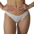 thumbnail image 1 of hoksml French Panties for Women - Ruffled Lace Sheer Breathable Underwear Comfortable Briefs, 1 of 4