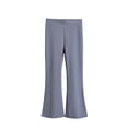 thumbnail image 1 of hoksml Girls Flared Pants Children's Thin Casual Yoga Pants Solid Color Elastic Waist Leggings Bell-bottom Pants for 2-13 Years Kids, 1 of 5