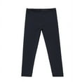 thumbnail image 1 of hoksml Girls' Solid Color Leggings - Stretchy and Comfortable Soft Breathable Pull-On Pants for Toddlers Kids, 1 of 4
