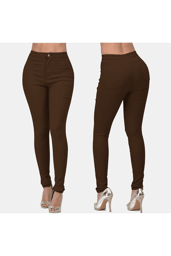 High Waisted Stretchy Leggings for Women Versatile Yoga and Lounge Pants Multiple Colors
