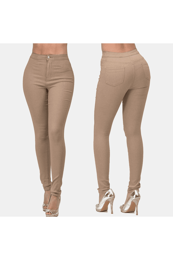 High Waisted Stretchy Leggings for Women Versatile Yoga and Lounge Pants Multiple Colors