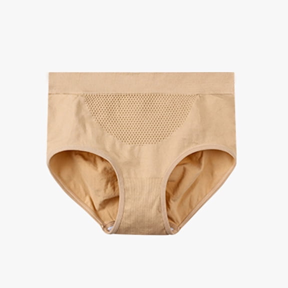 hoksml Honeycomb Warm Belly Panties for Women - Antibacterial Tummy Control Butt Lifting Underwear, Health-Care