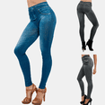 thumbnail image 1 of hoksml Jeggings for Women Pull on Stretchy Jeans Denim Leggings High Waisted Skinny Jean Leggings with Pockets Trendy 2024 on Clearance, 1 of 5