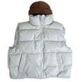 thumbnail image 1 of hoksml Kids Waterproof Puffer Vest Boys Girls Sleeveless Jacket Quilted Insulated Winter Coat (2-13 Years), 1 of 3