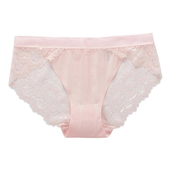 hoksml Lightweight Lace Panties for Women - Breathable Comfortable Everyday Underwear, Fashion Lace Briefs