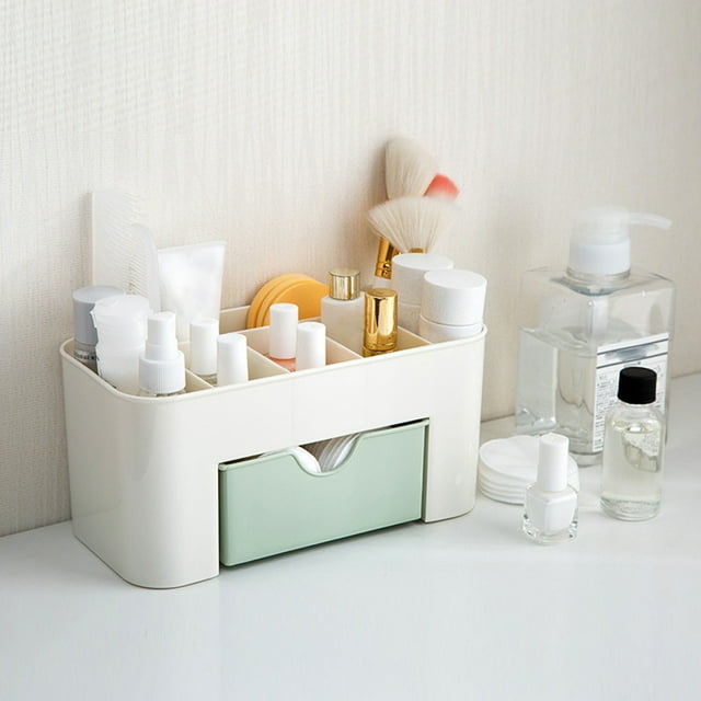 hoksml Makeup Organizer Saving Space Desktop Comestics Makeup Storage Drawer Type Box Clearance Gifts