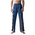 thumbnail image 1 of hoksml Men's Adaptive Pants with Sides for Easy Dressing Breathable Pants for Bedridden or Fracture Recovery Care Medical Pants, 1 of 5