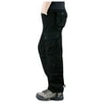 thumbnail image 1 of hoksml Men's Big and Tall Washed Casual Cargo Pants Multi-Pocket Work Pants Solid Outdoor Casual Pants S-5XL, 1 of 4