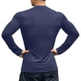thumbnail image 1 of hoksml Men's Biking Gear Long Sleeve Shirts Moisture Wicking Cycling Suit Round Neck Zipper T-shirt Top Sports Lightweight Breathable Athletic Shirts Clearance, 1 of 4