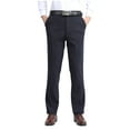 thumbnail image 1 of hoksml Men's Corduroy Dress Pants High-Waisted Straight-Leg Trousers with Button Fly ans Flat Front Luxury Formal Pants, 1 of 5