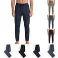 thumbnail image 1 of hoksml Men's Elastic Waist Jogger Pants with Pockets, Lightweight Athletic Sweatpants for Running, Workout, Travel and Casual Daily Wear, 1 of 9