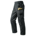 thumbnail image 1 of hoksml Men's Waterproof Hiking Cargo Pants Multi-Pocket Utility Design Solid Color Flat Front and Elastic Back Waist Durable Straight Leg Trousers, 1 of 8