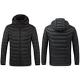 thumbnail image 1 of hoksml Men's Women's 17-Zone Smart Heating Jacket with USB Thermal Control, Detachable Hood Winter Warm Coat Plus Size Windproof Coat, 1 of 9