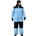 thumbnail image 1 of hoksml Men's Women's Insulated Snowsuit Adult One-Piece Water-Resistant Ski Suit with Reflective Strips and Pockets, 1 of 7