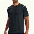 thumbnail image 1 of hoksml Mens Quick Dry Crew Neck Athletic T Shirts Raglan Sleeve Moisture Wicking Breathable Tees for Gym and Daily Wear, 1 of 6