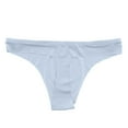 thumbnail image 1 of hoksml Mens Underwear Men's Ice Silk Underwear Low Waist Sexy U Bag Traceless T-shaped Underwear Clearance, 1 of 8