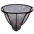 thumbnail image 1 of hoksml Mens Underwear Men's Sexy Underwear Printed Mesh Perspective Low Waist Sexy Briefs Underwear Clearance, 1 of 4