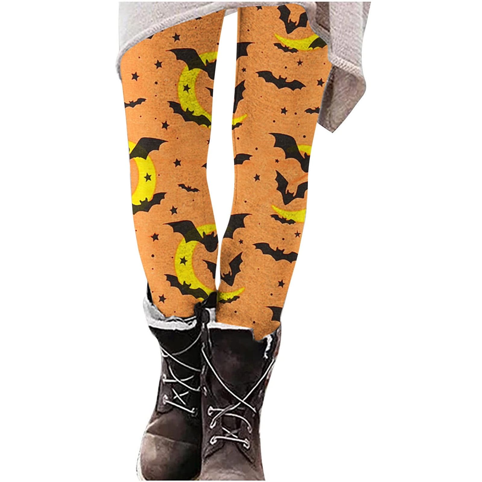 hoksml Plus Size Halloween Leggings for Women, Fashion Casual Halloween
