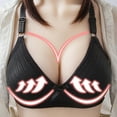 thumbnail image 1 of hoksml Sexy Bras for WomenWomen's Bra Wire Free Underwear One-Piece Bra Everyday Underwear, 1 of 3