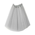 thumbnail image 1 of hoksml Trendy Summer Skirts for Women,Womens High Quality Pleated Gauze Short Skirt Adult Dancing Skirt, 1 of 3