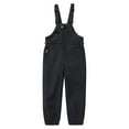 thumbnail image 1 of hoksml Unisex Kids' Color-Block Ski Overalls - Insulated Waterproof Snow Pants Zipper Multiple Pockets Trousers, 1 of 4