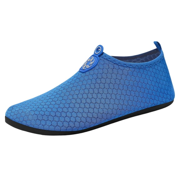 hoksml Unisex Mesh Water Shoes, Quick Dry Non Slip Aqua Socks for Beach Yoga and Swimming