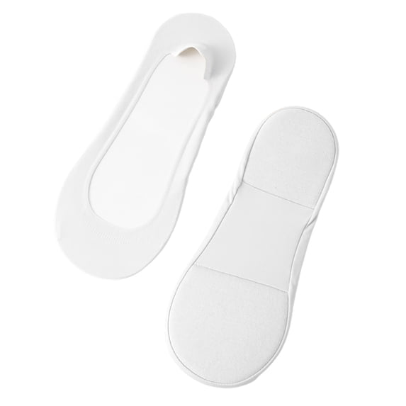 hoksml Women Cotton No Show Liner Socks, Non Slip Invisible Low Cut Foot Socks, Soft Breathable Hidden Socks for Flats Loafers Dress Shoes