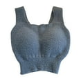 thumbnail image 1 of hoksml Women's Fleece Bralette with Built-In Bra - Thermal Tank for Winter, Cozy and Supportive, 1 of 2