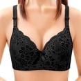 thumbnail image 1 of hoksml Women's Lace Push Up Underwire Bra, Firm Support and Snug Comfort, Soft Stretch Everyday Essential Undergarment, 1 of 8