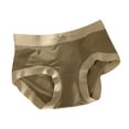 thumbnail image 1 of hoksml Women's Modal Cotton Ribbed Underwear - Seamless Mid Rise Naked Feel Panties with Breathable Comfort, 1 of 3