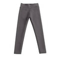 thumbnail image 1 of hoksml Women's Pants Solid Warm Tight Thick Plush Wool Waist Pants Trousers Leggings, 1 of 6